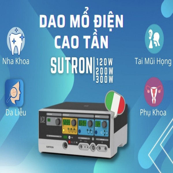 Máy cắt đốt điện cao tần SURTRON 120 SpA xuất xứ Ý 