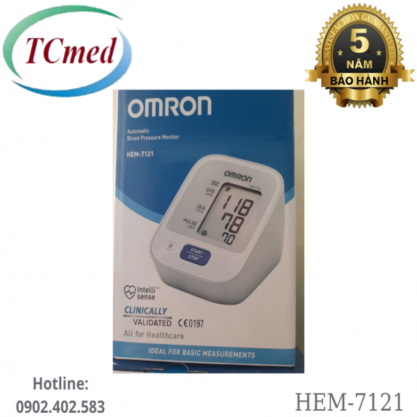 Máy đo huyết áp Omron Hem 7121 